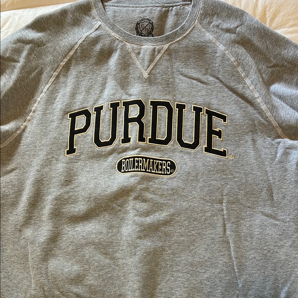 Purdue Boilermakers Gray Sweatshirt - Picture 2 of 6